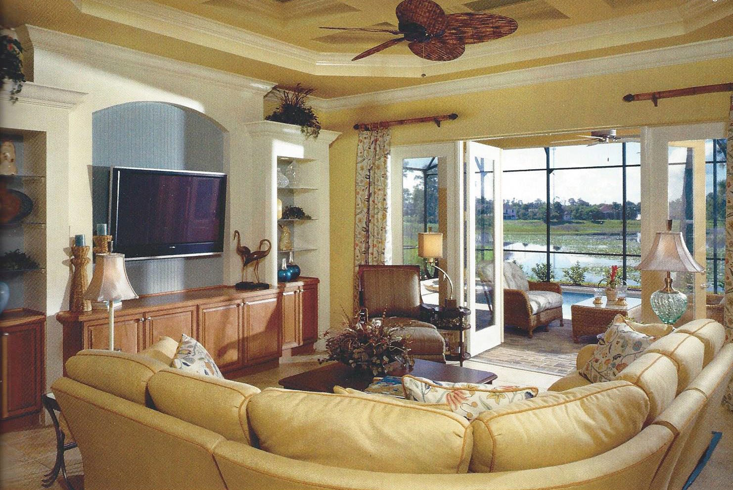 Custom cabinetry wall unit